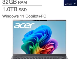 ACER ASPIRE ULTRA 9-288V 5.1/32GBD5/1TBSSD/16"/IPS/TOUCH/W11/INGLÉS STEEL GRAY- art 10000002c1