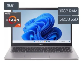 ACER ASPIRE GO 15 AG15-42P-R917  Ryzen 7-7730U 4.5GHZ 16GB 512GB 15.6" FHD SILVER- art 10000001eB