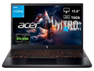 ACER NITRO V ANV15-52-57XK I5-13420H 16GB 512GB 15.6" IPS 165HZ RTX 5050 8GB W11 INGLÉS BLACK- art 10000004C3