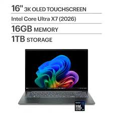 ACER SWIFT IA ULT X7-358H 4.8/16GBD5/1TBSSD/16"/OLED/120HZ/TOUCH/W11/INGLÉS/GRAY- art 10000002d1