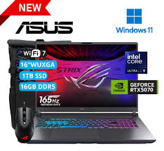 ASUS ROG G615LP-RV019W ULTRA 9-275HX 16GB 1TB 16" FHD+ 165HZ RTX 5070 W11 INGLÉS- art 10000091ROG