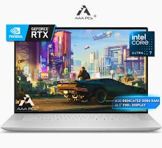 bajó usd350 DELL XPS 9640 Ultra 7 16core 16GB SSD 1TB 16,3" FHD+ 120Hz PLATINUM SILVER RTX 4050 6GB - art 10000244a