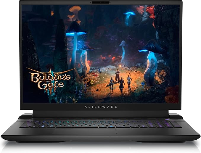 DELL ALIENWARE M18 R2 i9‑14900HX 24 núcleos 16GB 1TB 18" QHD+ 165Hz RTX 4060 8GB DARK METALLIC MOON Backlit Alien FXUS - art 10000250a2a