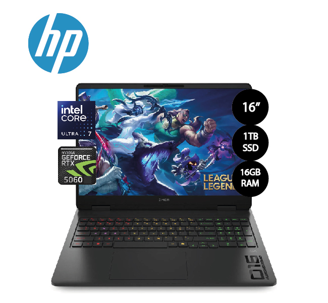HP OMEN MAX Ultra 7 255HX 32GB 1TB 16" WQXGA OLED 240Hz RTX 5080 16 GB RGB KEYBOARD Glacier White - art 10000070a1b