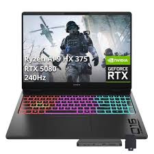 HP OMEN MAX (16-ak0003nr) Ryzen AI 9 HX 375 12core 32GB 1TB 16" 2K IPS 240Hz RTX 5080 16Gb SHADOW BLACK Pad Numérico- art 10000056d1b