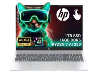 HP OMNIBOOK 5 (16-AG1175CL Ryzen AI 7 350 16GB 1TB 16" 2K TOUCHSCREEN IPS SILVER Pad Numérico- art 10000106b8