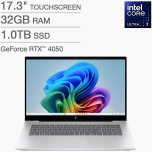 HP OMNIBOOK X Ultra 7 258V 8Core 32GB 1TB 17.3" FHD TOUCHSCREEN RTX 4050 6GGB (Pad Numerico)- art 10000106h1