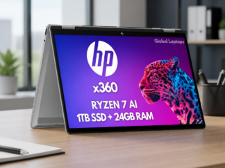 HP OmniBook X Flip Al 14FK0033 2-IN-1 Ryzen 7350 1TB SSD 24GB RAM 14" TOUCHSCREEN METEOR SILVER Tecl Retroiluminado - art-10000106f9