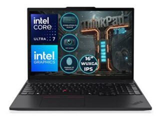 LENOVO THINKPAD T16 G4 (21QFS1JG00) Ultra 7 255U 32GB 1TB 16" FHD+ TOUCHSCREEN LAPTOP BLACK (Pad Numérico)- art 10000019d