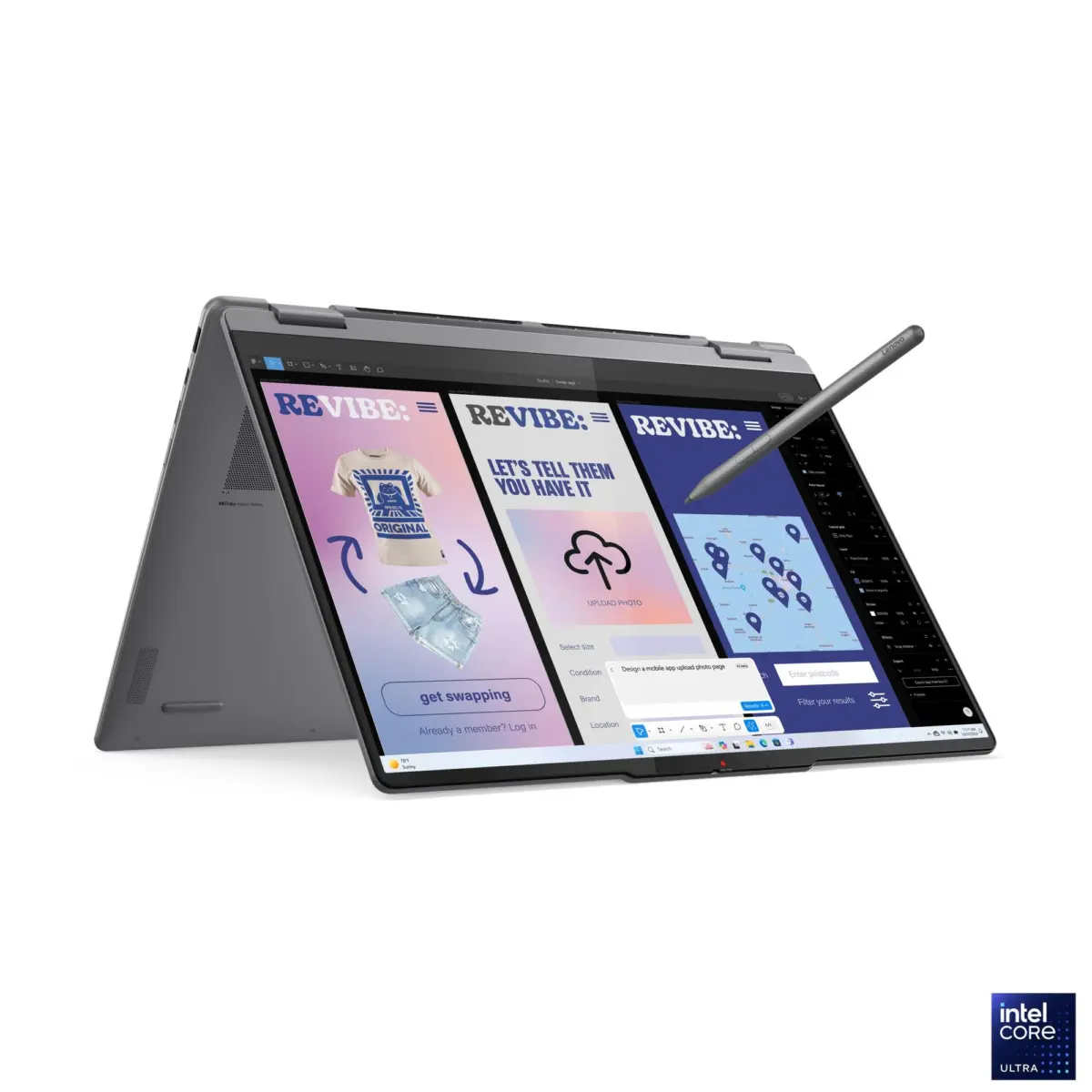 LENOVO YOGA 7i Copilot+ PC (83TC0003US) Ultra 5 322 16GB 512GB 14" 2K OLED TOUCHSCREEN flip 360 2en1 2-IN-1 LUNA GREY- art 10000083JT0047