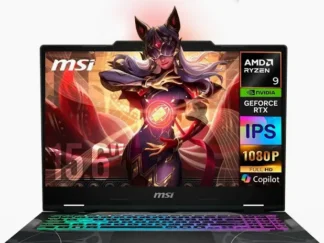MSI CYBORG 15 o A15 B2HWFKG-006US RYZEN 9 270 32GB 1TB 15.6"FHD 144Hz GEFORCE RTX 5060 8GB BLACK RGB BACKLIT KEYBOARD- art 10000060br9321tb