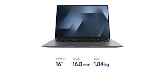 SAMSUNG GALAXY BOOK6 PRO Ultra 7 356H 16GB 1TB 16" WQXGA+ Touchscreen AMOLED 120Hz GRAY - art 10000141d