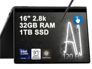 Samsung Galaxy Book 5 Pro 360 NP960QHA Intel Core Ultra 7 258V 1TB  32GB 16" AMOLED 3K 2en1 2in1 360 flip TOUCHSCREEN Teclado Retroiluminado INGLÉS Pad Numérico- art 10000147np960qhapro