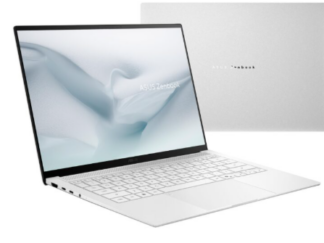 ASUS ZENBOOK S 14 UX5406AA-ZB/S1490 14" 3 OLED TOUCHSCREEN LAPTOP SCANDINAVIAN WHITE - art 1000065opi