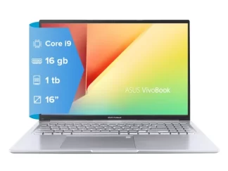 Asus Vivobook 16 I9-13900H 14 núcleos 16Gb 1Tb  16" WUXGA Intel Iris Xe Silver- art 10000077b1a1