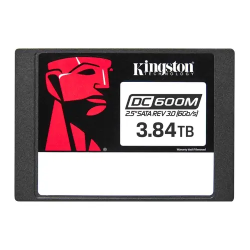 Disco sólido para servidor datacenter kingston DC600M 3.84 TB 2.5" sata 3 NAND 3D TLC - Art 120102kdc3840